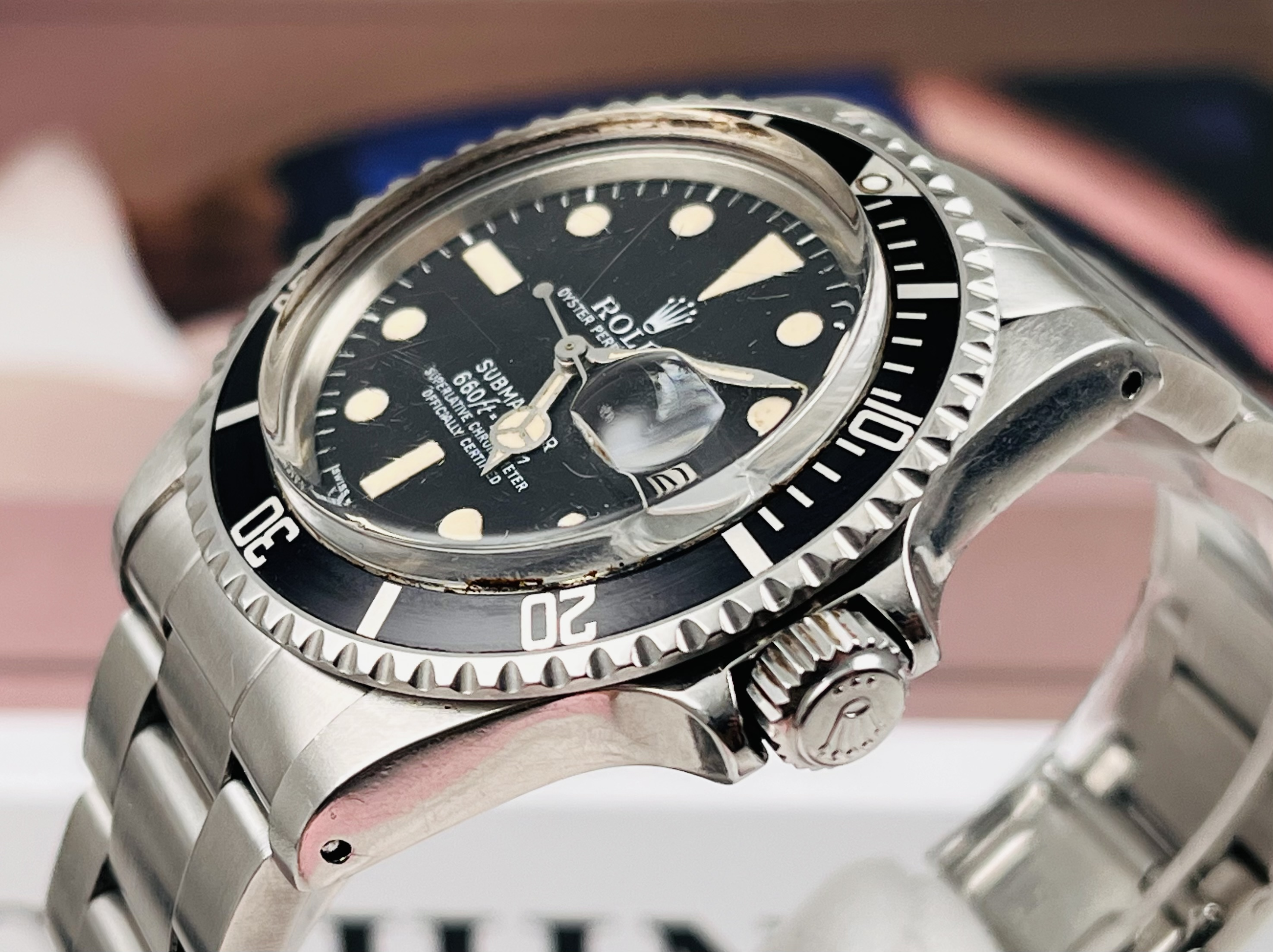 Rolex 1680 detail 2