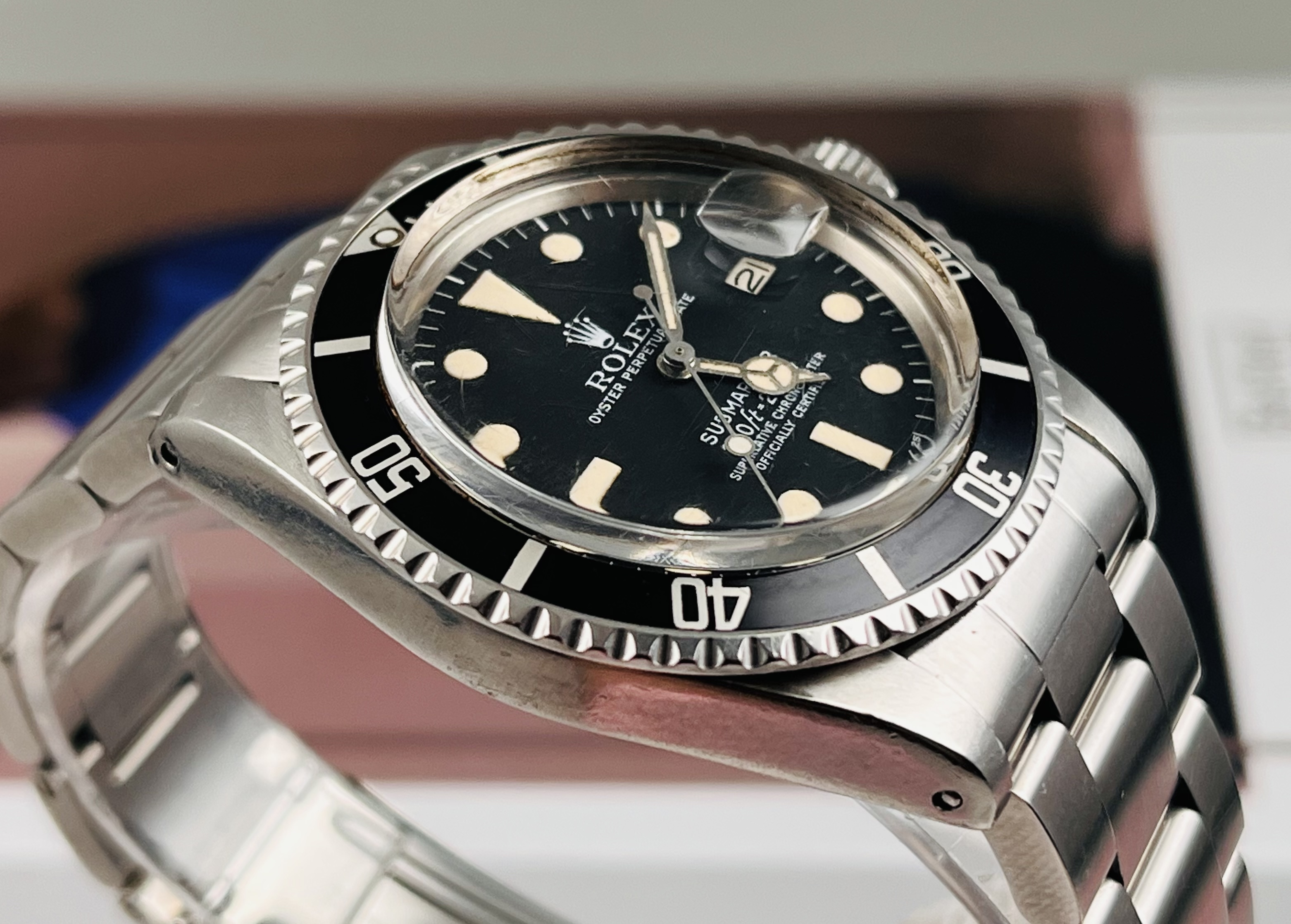 Rolex 1680 detail 4