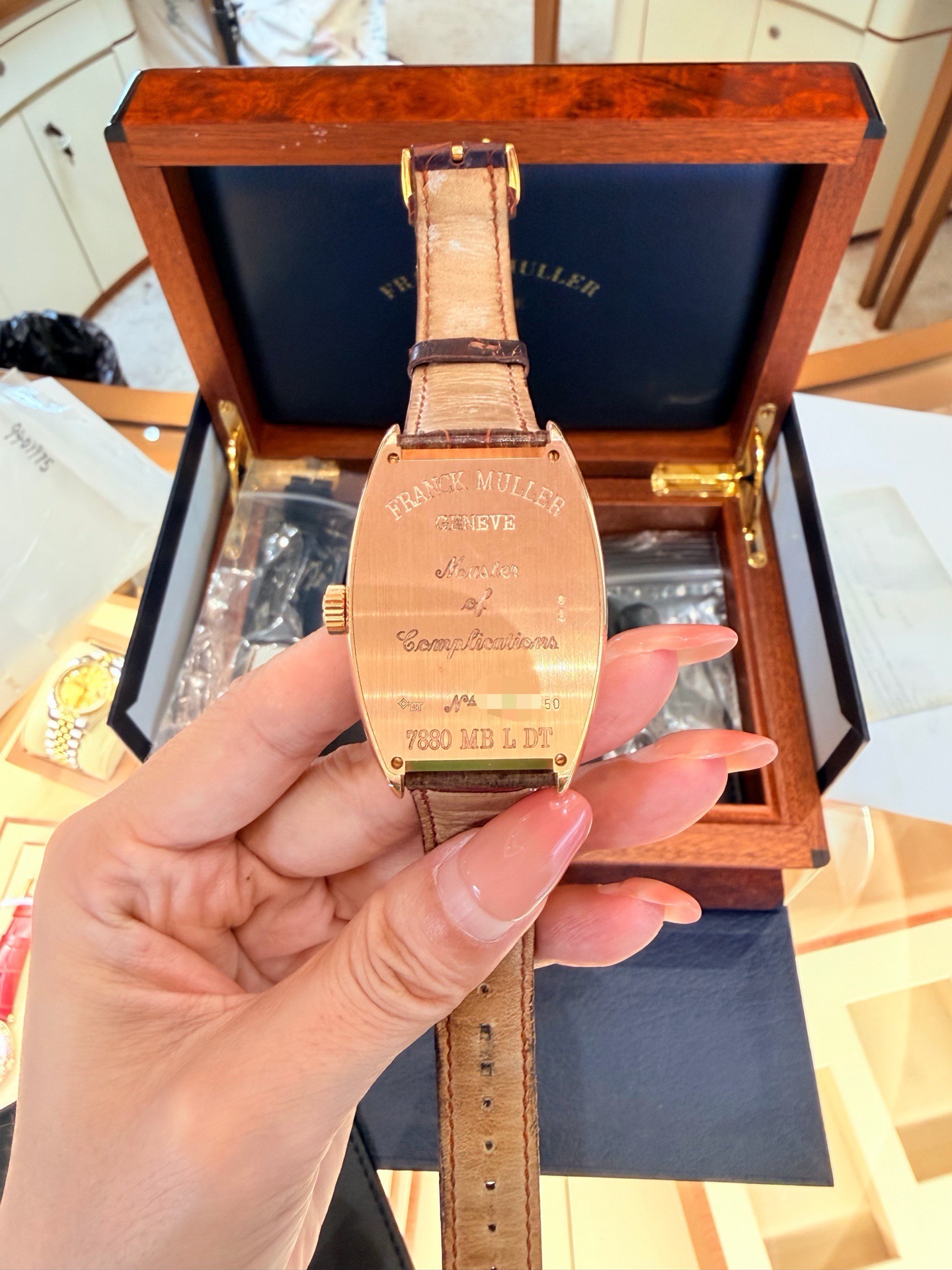 Franck Muller 7880MB detail 1