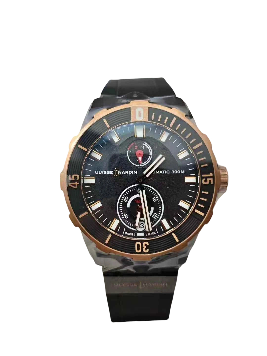 Ulysse Nardin 1185-170-3 / BLACk