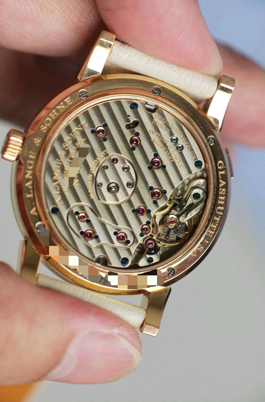 A. Lange & S&ouml;hne 101.032 detail 3