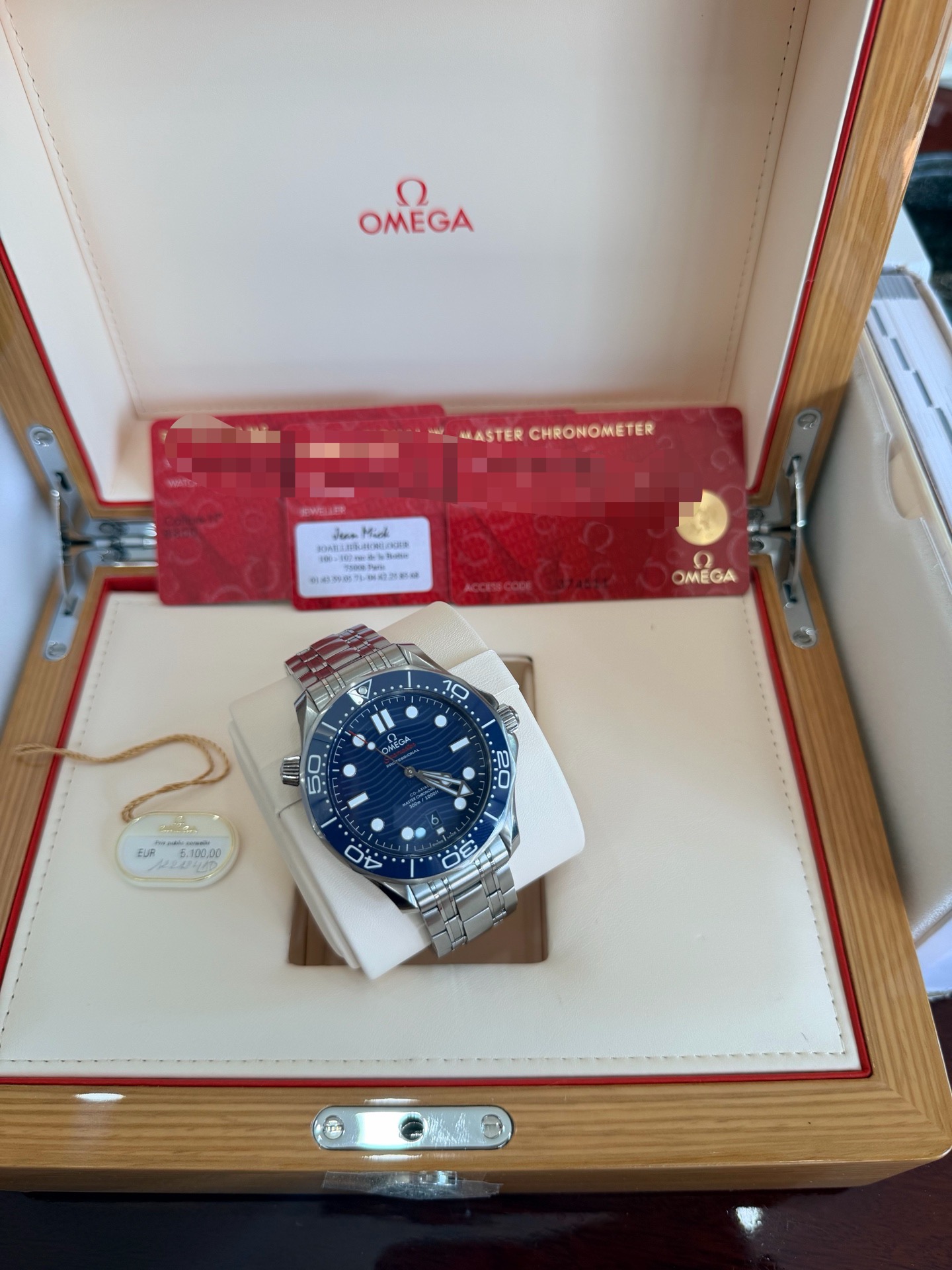 Omega 210.30.42.20.03.001 detail 2