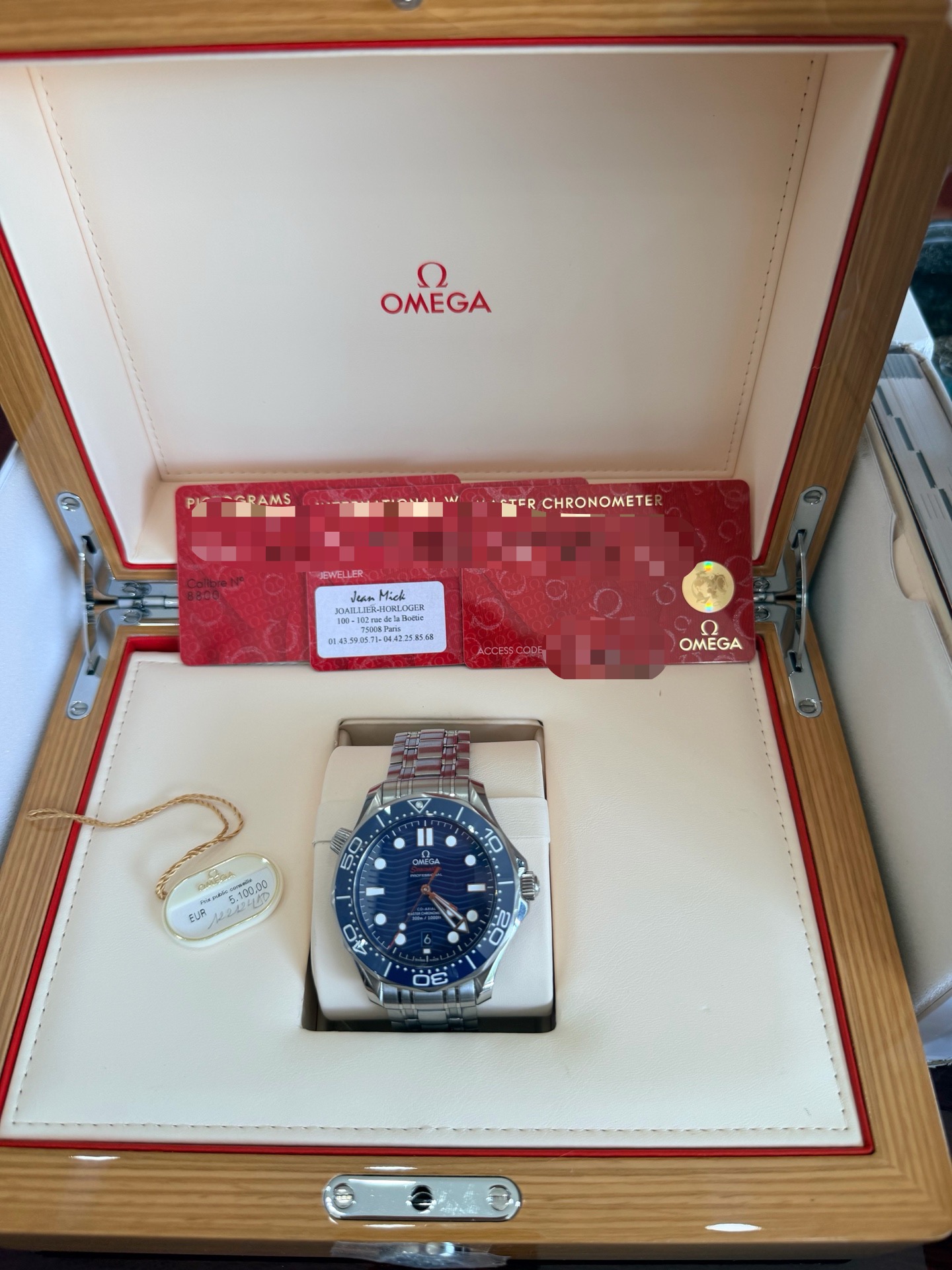 Omega 210.30.42.20.03.001 detail 1