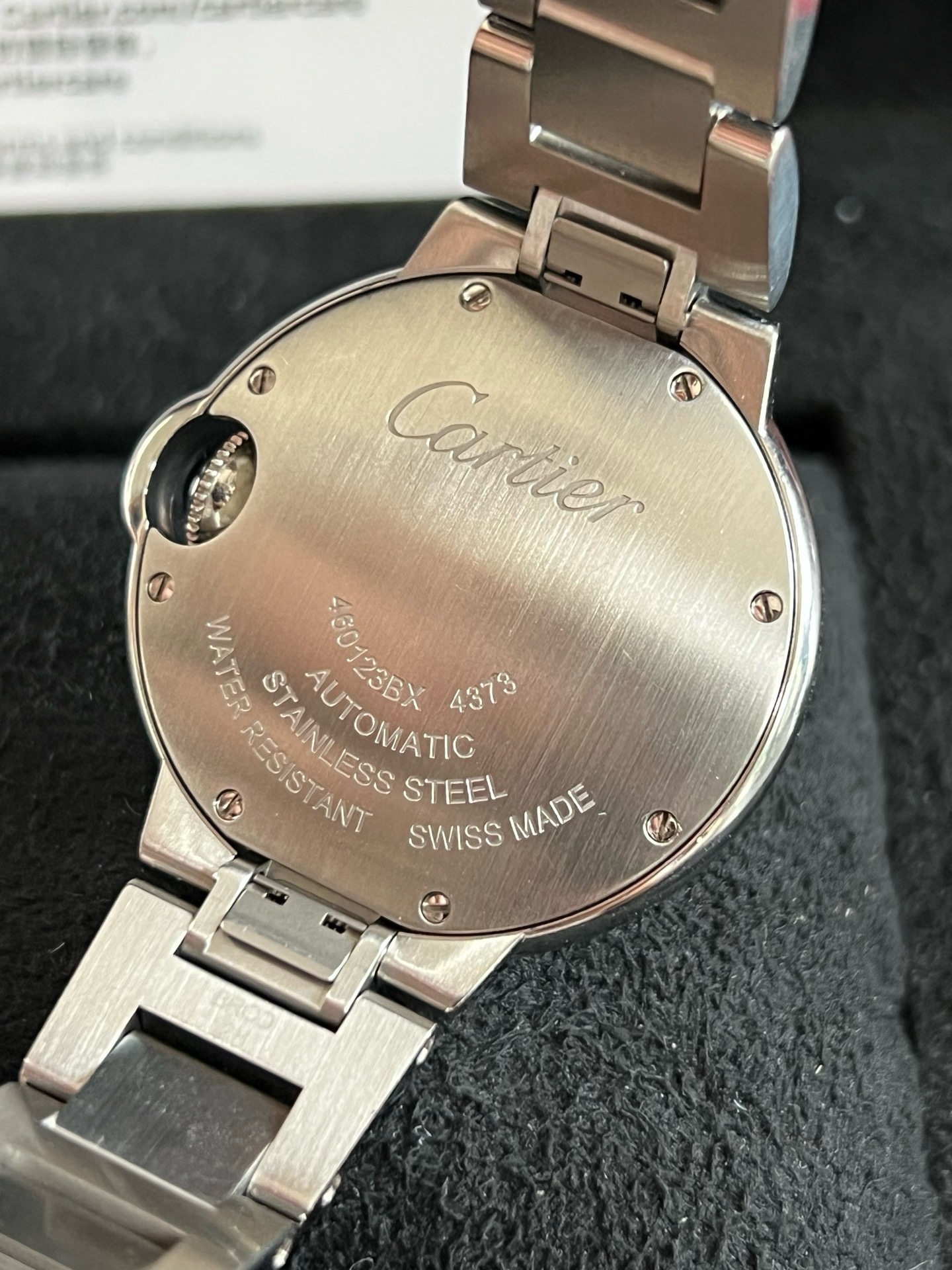 Cartier WSBB0046 detail 3
