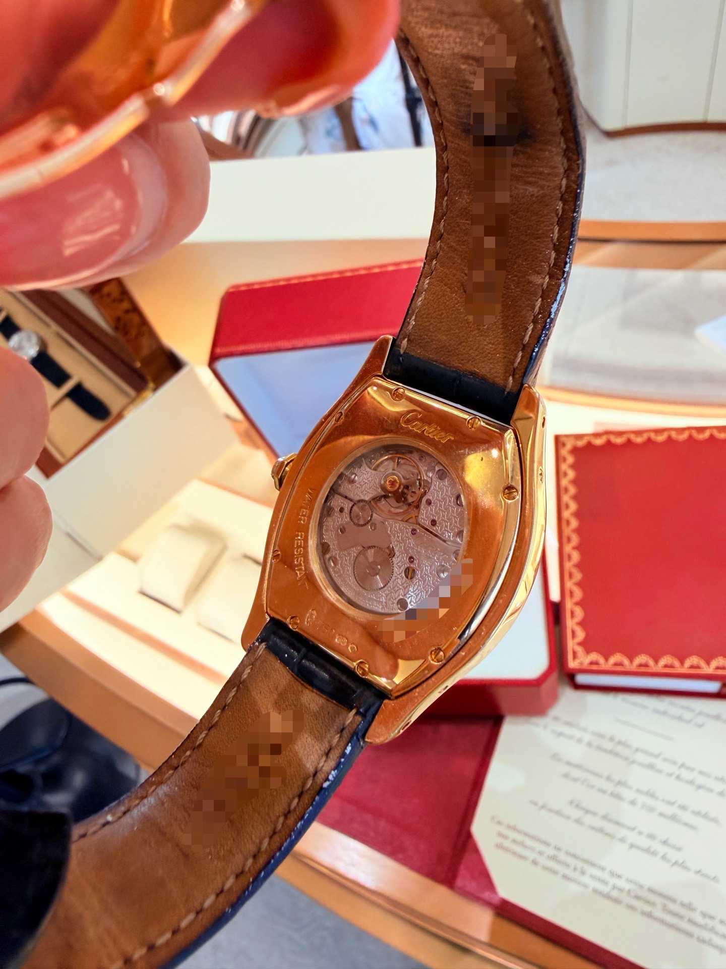 Cartier WA503751 detail 3