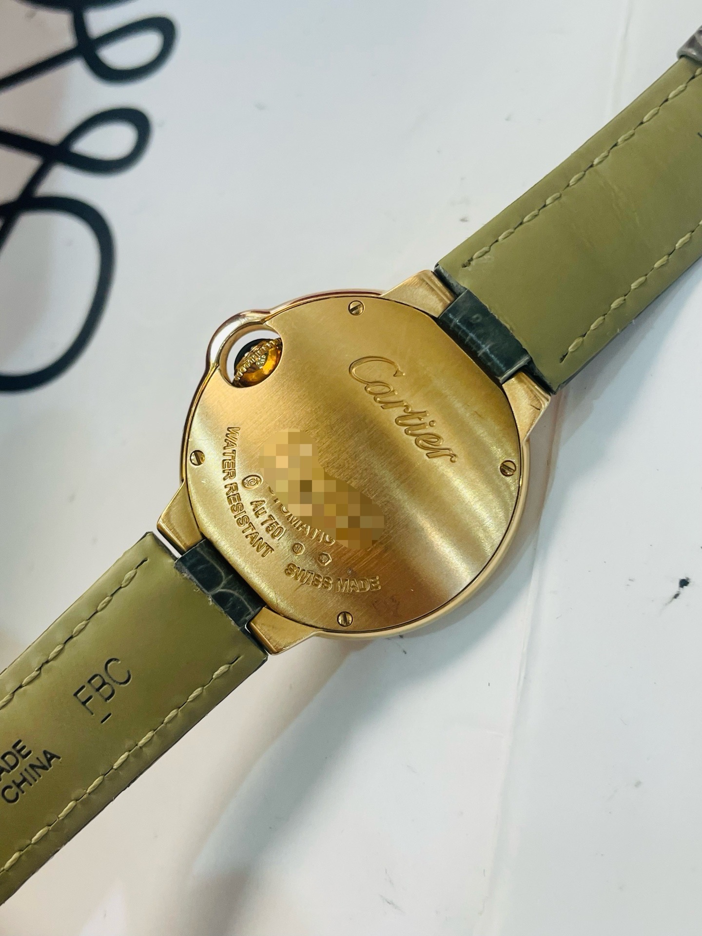 Cartier WJBB0033 detail 5