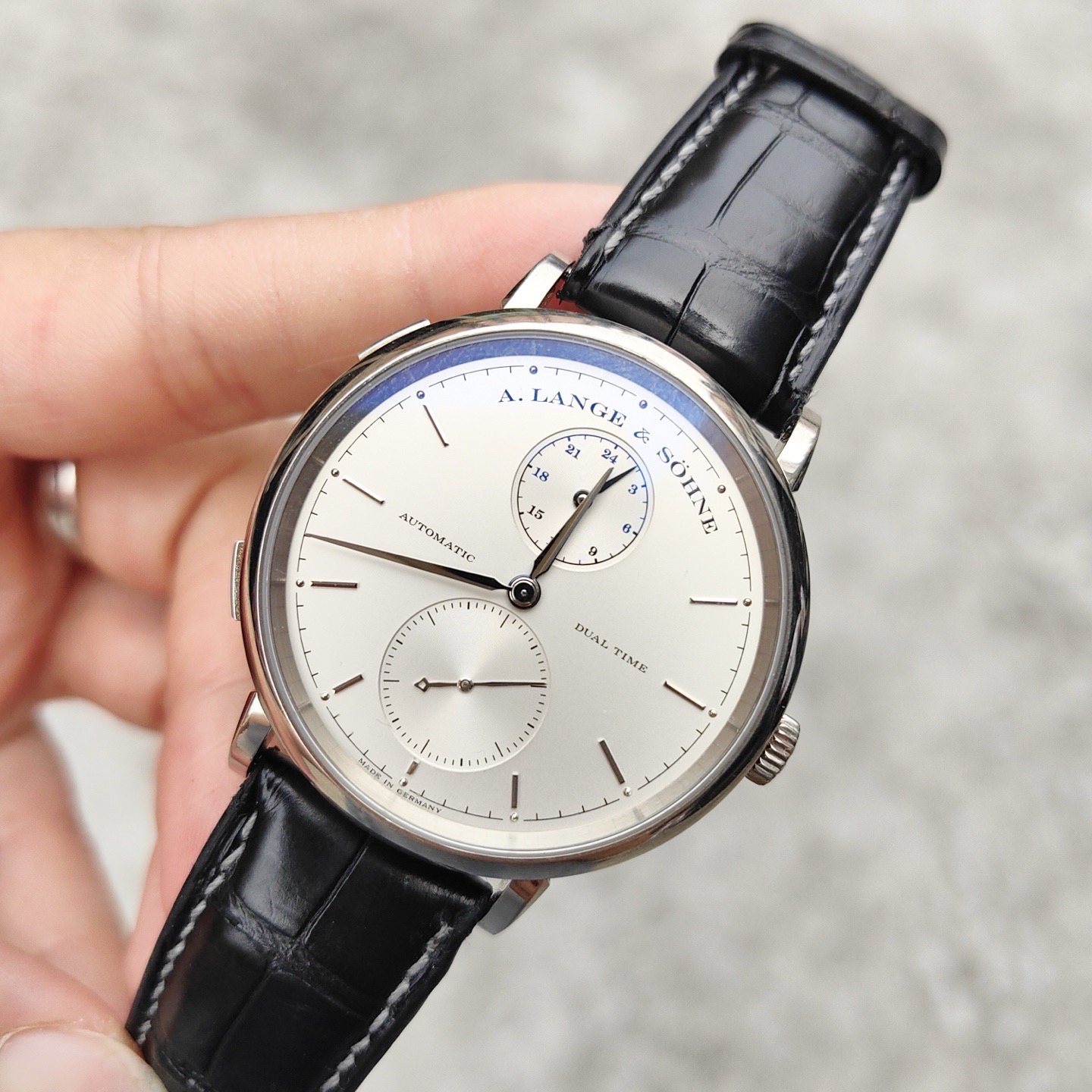 A. Lange & S&ouml;hne 385.026 detail 2