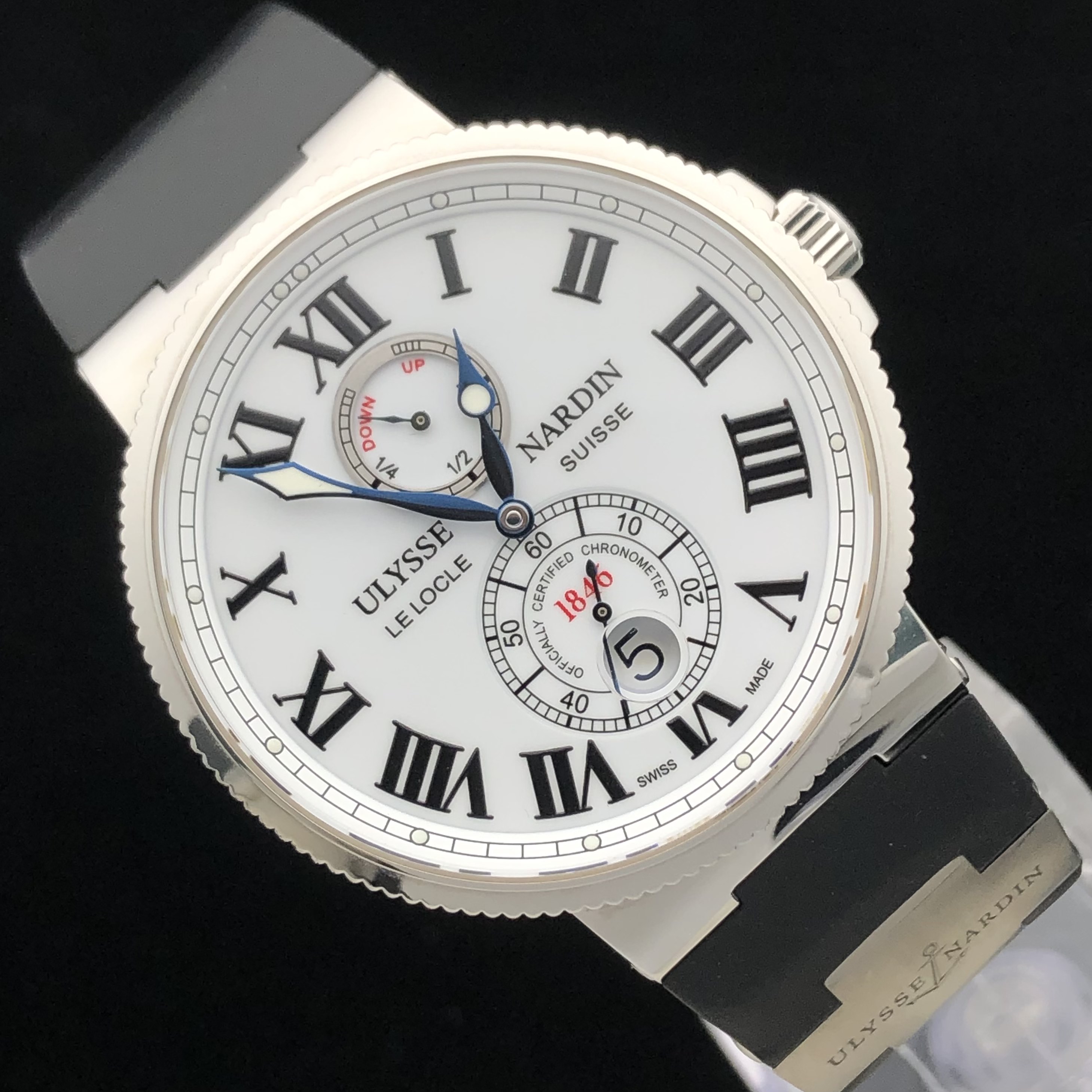 Ulysse Nardin 263-67 detail 2