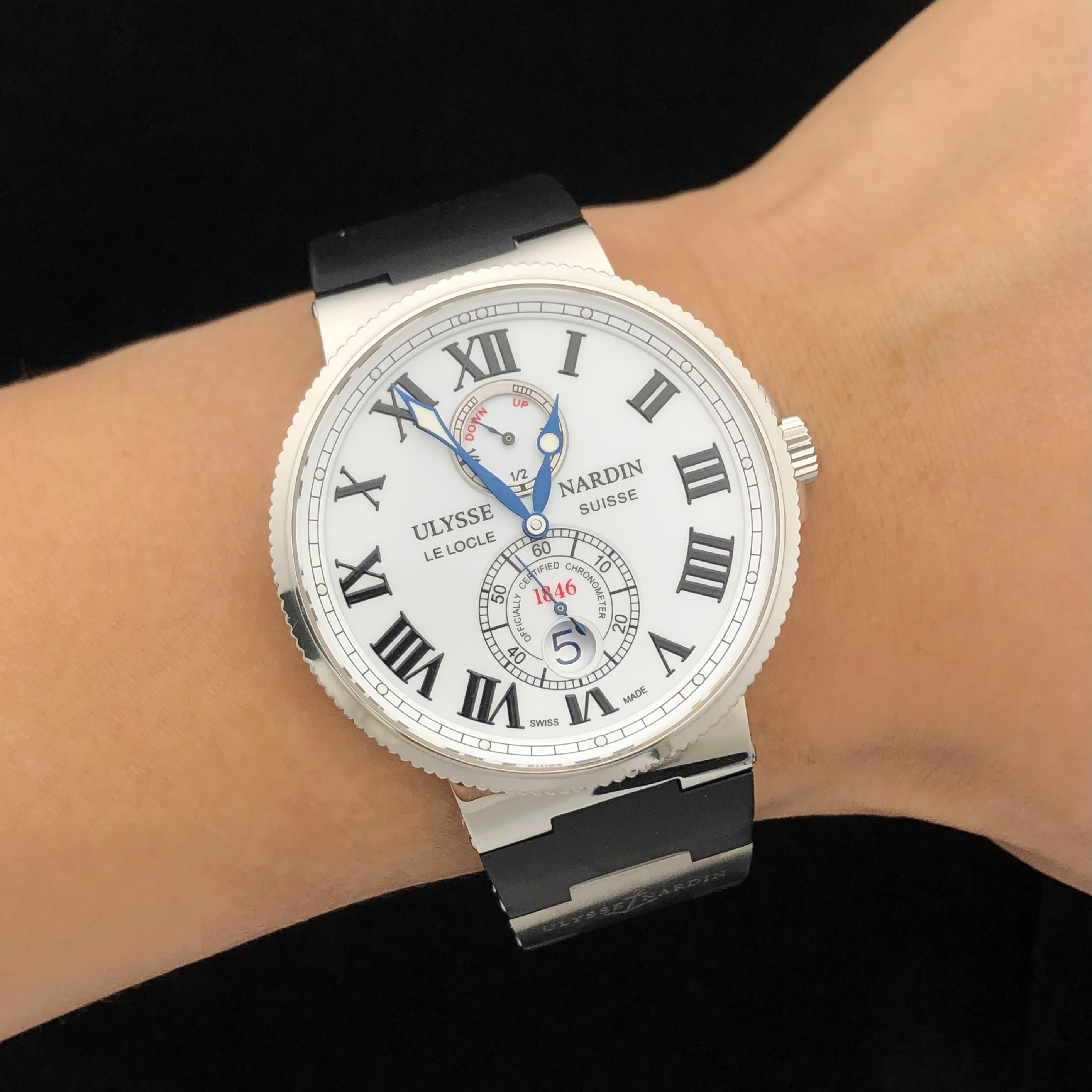 Ulysse Nardin 263-67 detail 6