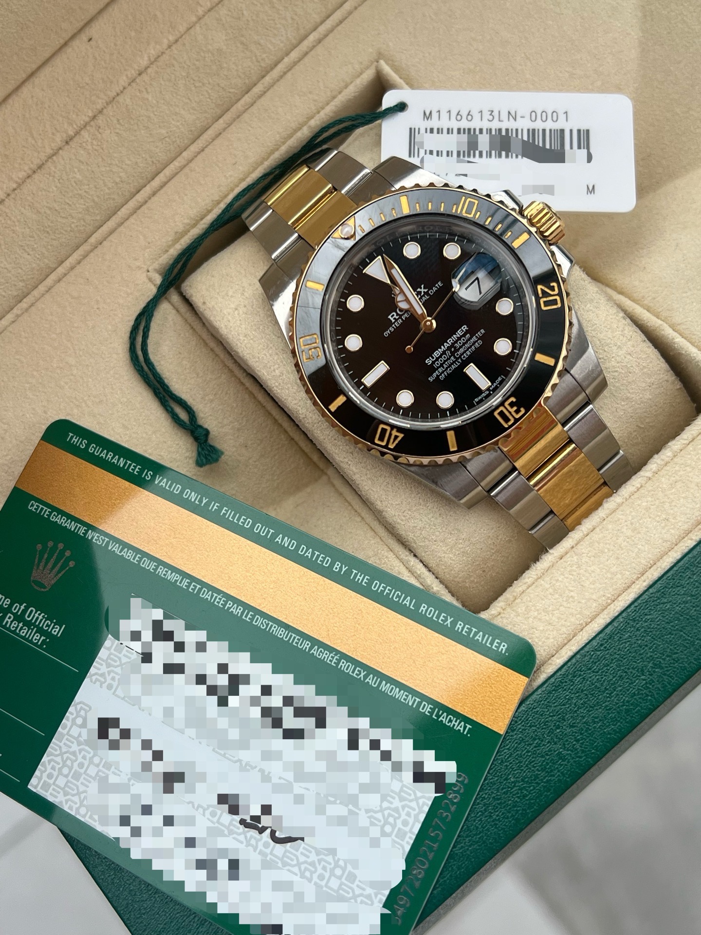 Rolex 116613LN-0001 detail 3