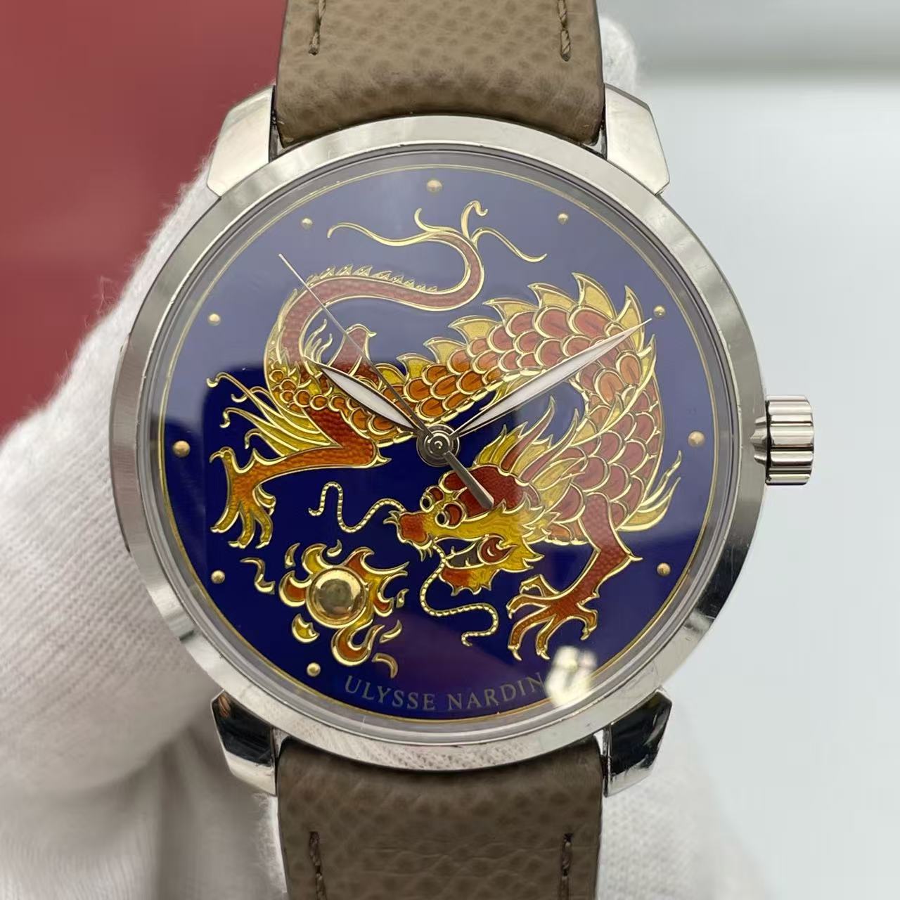 Ulysse Nardin 8156-111-2 / DRAGON detail 7