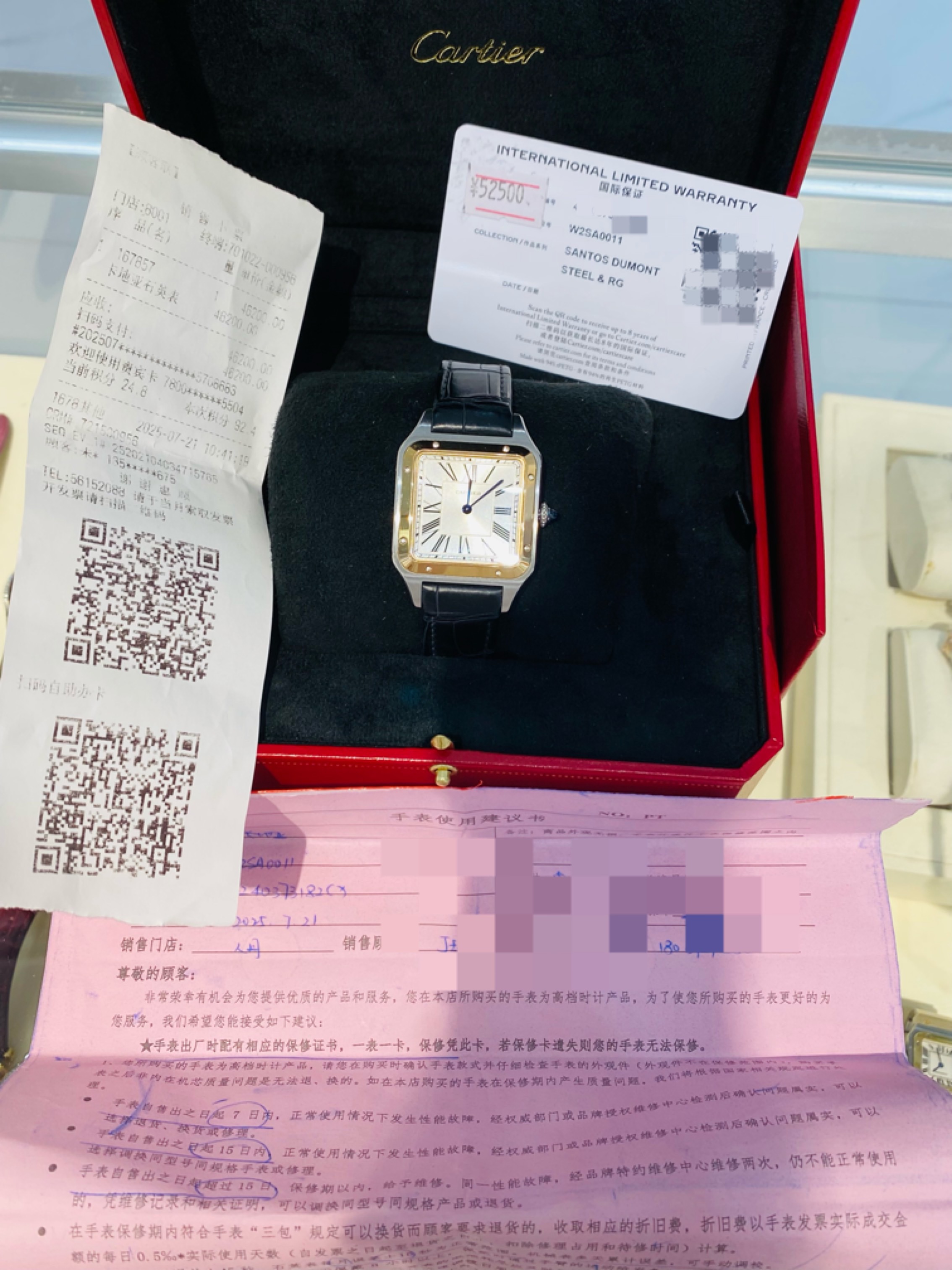 Cartier W2SA0011