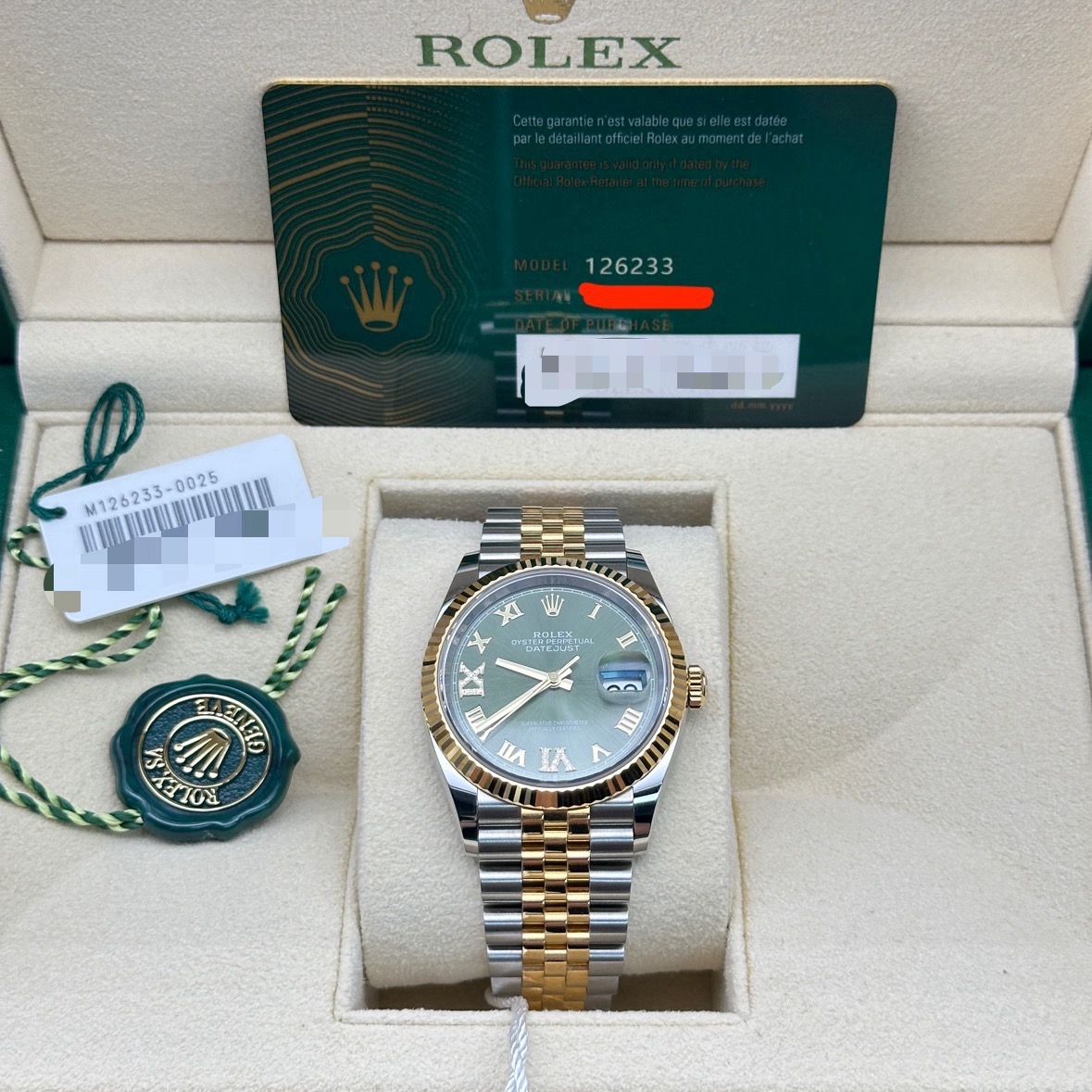 Rolex m126233-0025