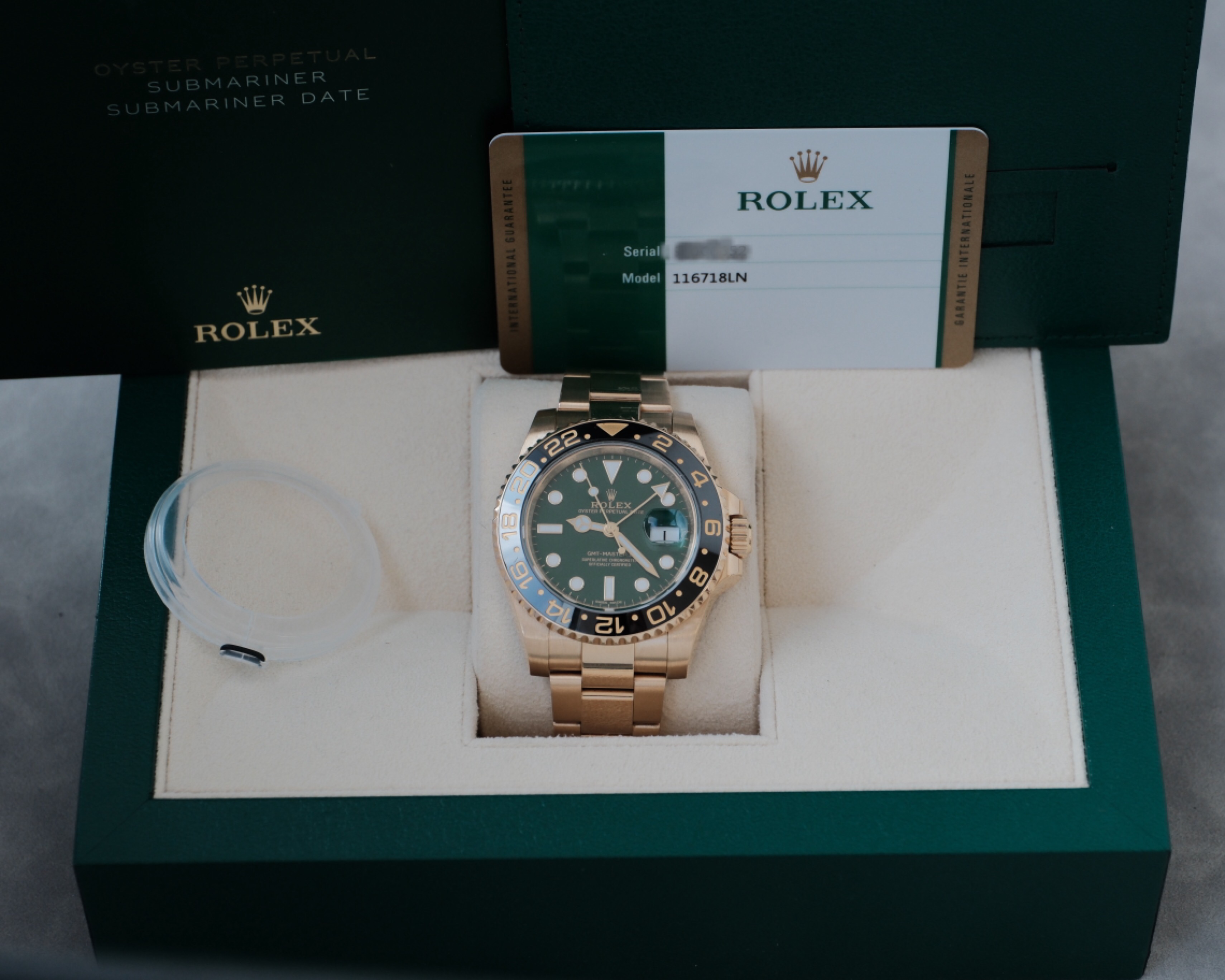 Rolex m116718ln-0002