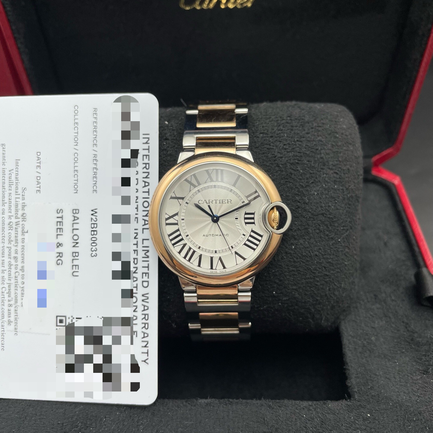 Cartier W2BB0033
