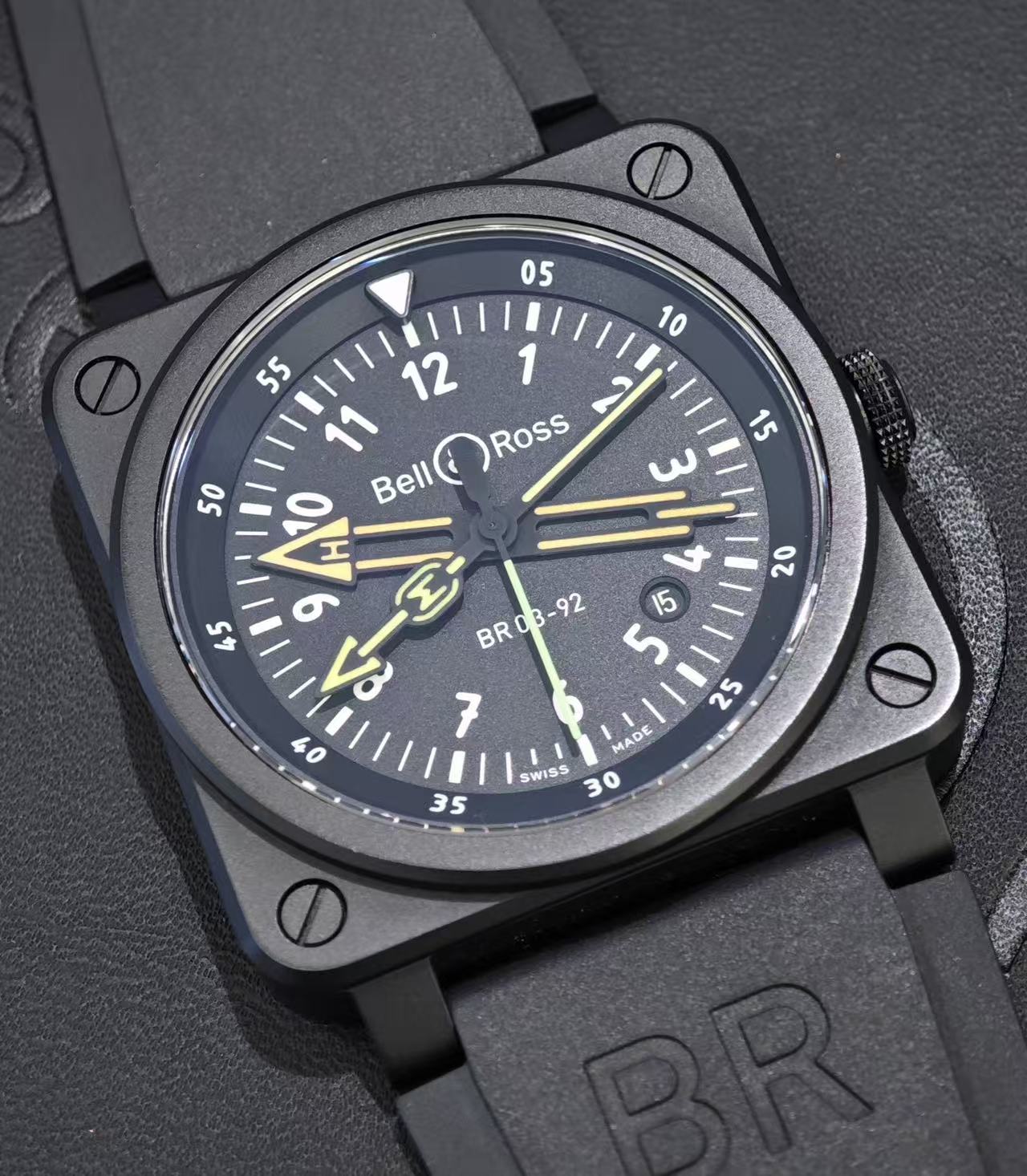 Bell & Ross BR0392-RCO-CE / SRB