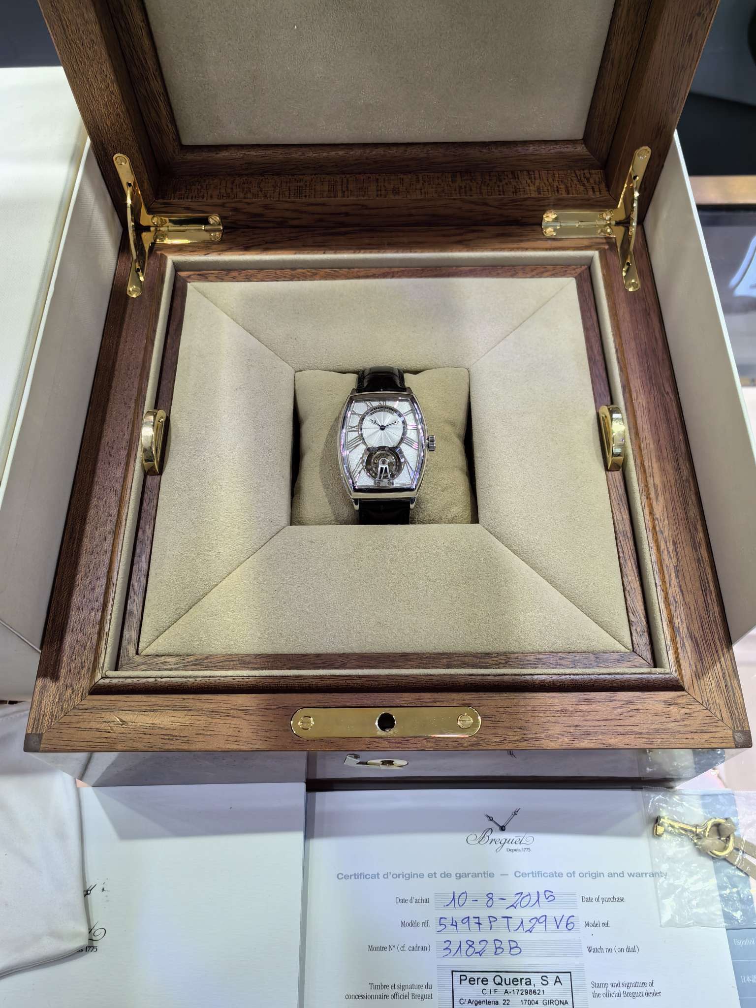 Breguet 5497PT / 12 / 9V6 detail 4