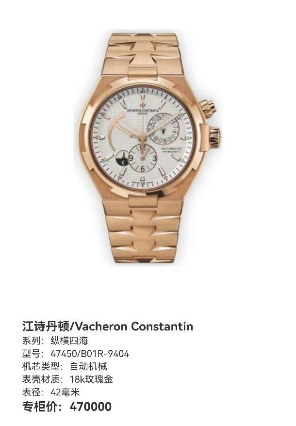 Vacheron Constantin 47450 / B01R-9404 detail 5