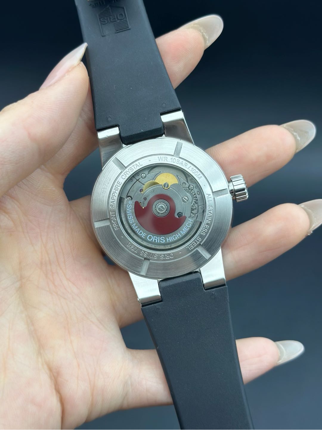 Oris 01 733 7740 4154-07 4 24 54FC detail 7