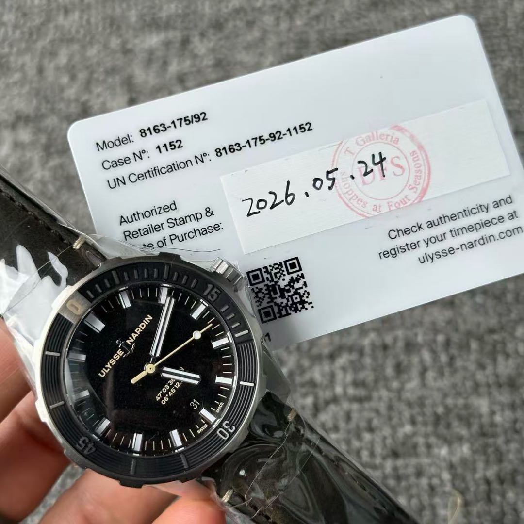 Ulysse Nardin 8163-175 / 92 detail 6