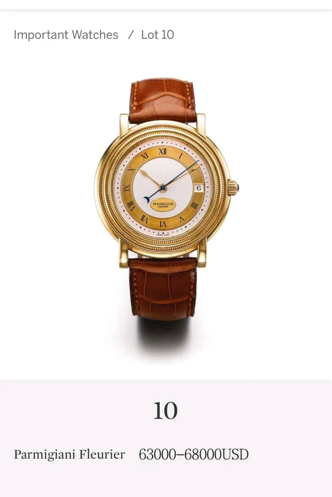 Parmigiani Fleurier Vintage detail 8