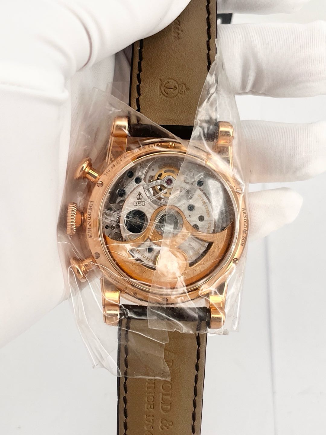 Arnold & Son Tourbillon Chronograph 36 detail 5