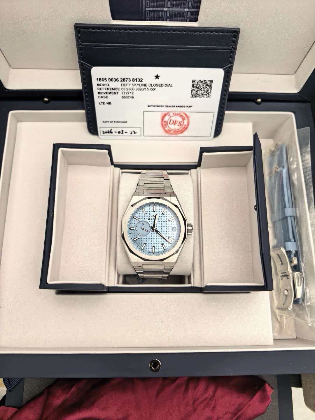 Zenith 03.9300.3620 / 15.I001
