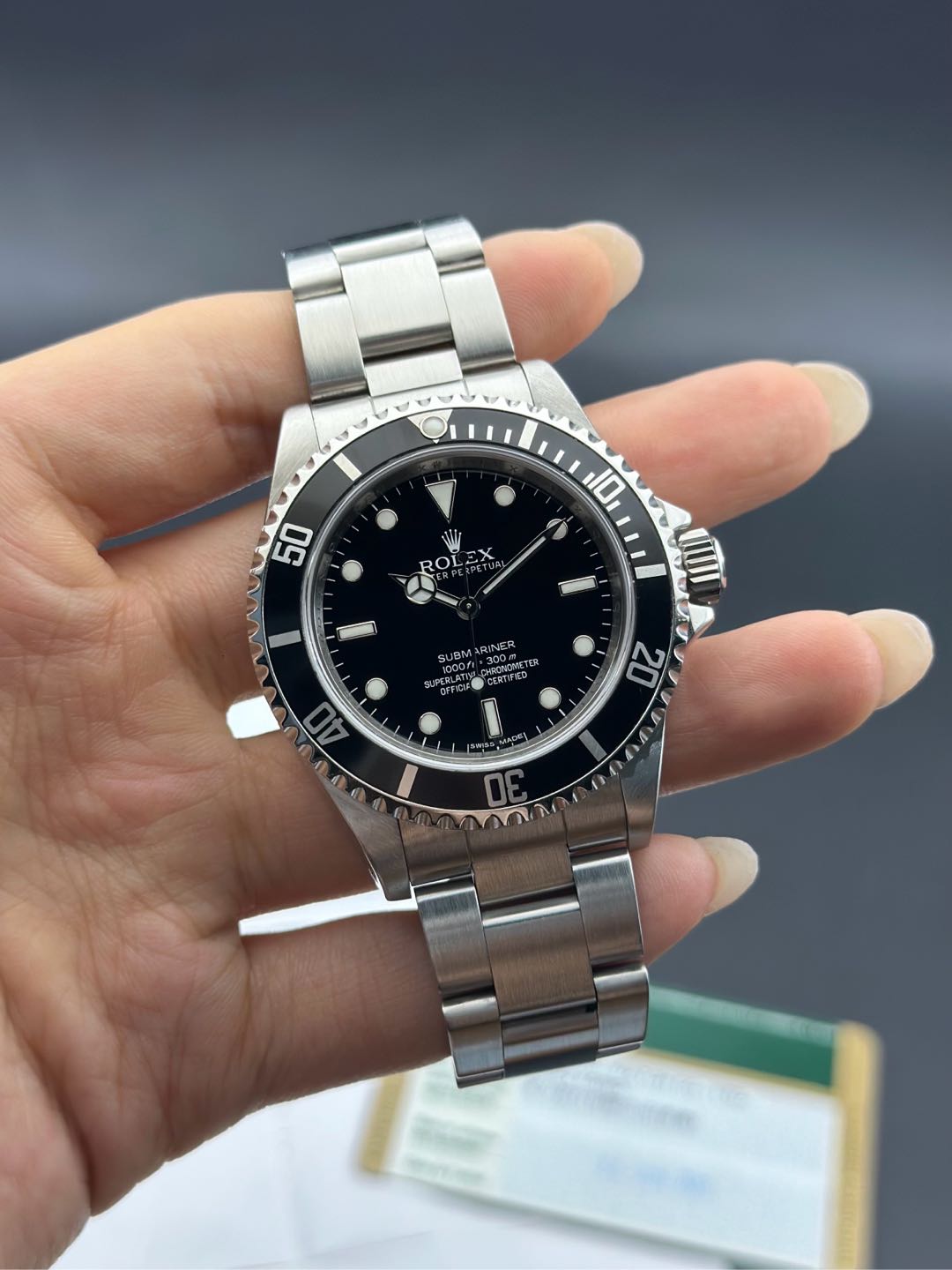 Rolex 14060M detail 1